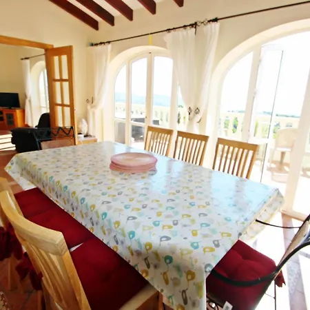 Villa Casa Del Campo - Sea View With Private Pool In Moraira